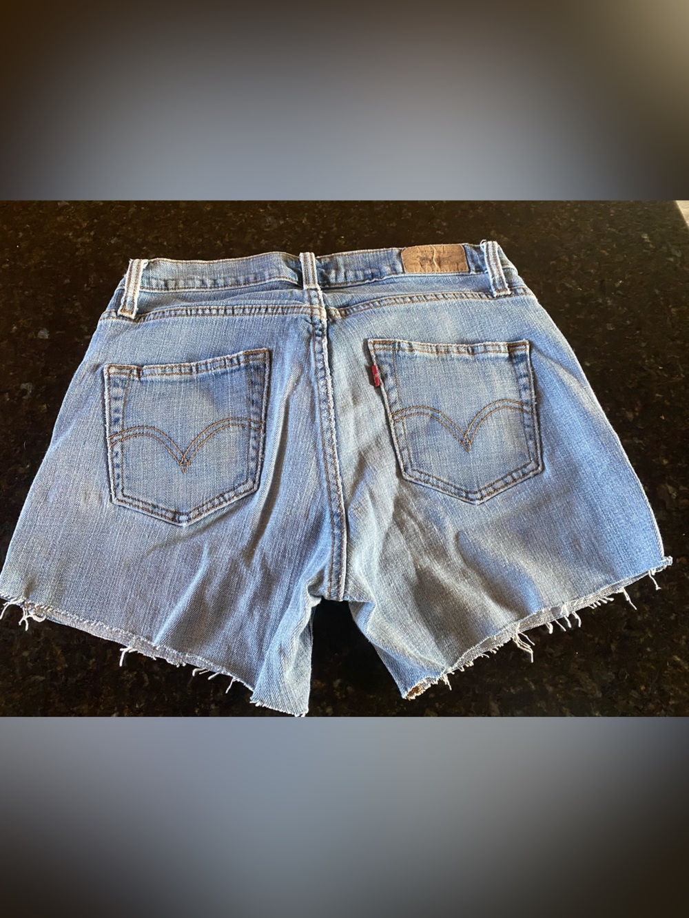 Levi’s 529 cut off shorts